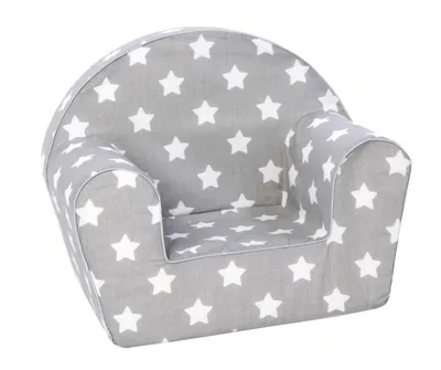 Obrázek produktu pro Dětské křesílko, pohovka - Baby Star, šedé, Delsit