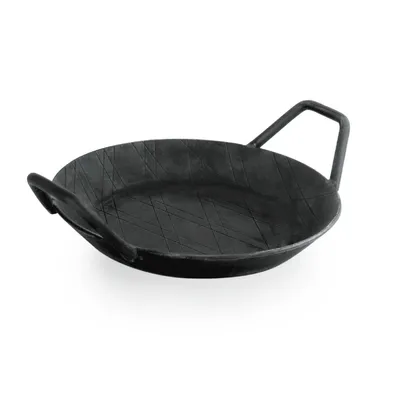 Produktbild von Brat- Servierpfanne Ø 20 cm Eisen mit gebogenem Hakenstiel
