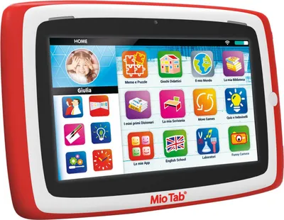 Produktbild von Lisciani 97012, 2 GB, 16 GB, MicroSD (TransFlash), 32 GB, 17,8 cm (7"), 1024 x 600 Pixel