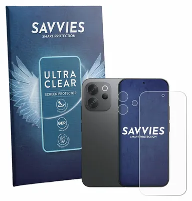 Produktbild von 18x Für Vivo V70 (Display+Kamera) Schutzfolie Savvies Displayschutz Display Schutz Folie Klar Transparent
