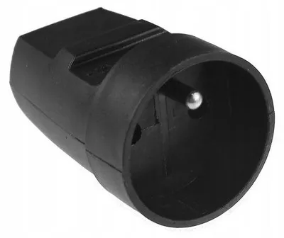 Produktbild von ELGOTECH G-10-2 Tragbare Steckdose 1-fach schwarz