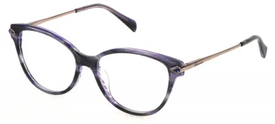 Produktbild von Blumarine VBM841S Striato viola lucido 54/16/140 Damen Brillen