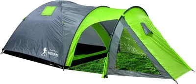 Immagine prodotto di Tenda Da Campeggio Per 4 Persone Grigio - Verde Royokamp