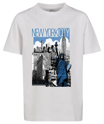 Produktbild von Mister Tee - "New York City" T-Shirt für Kinder TN3367 (128) (Weiß)