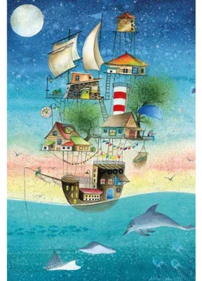 Obrázok produktu pre Magnólia Puzzle Od mora k nebu - 1000 dielikov