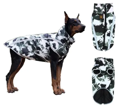 Immagine prodotto di Giacca per cani - Giacca invernale per cani di taglia media - Taglia 3XL