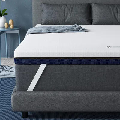 Imagen del producto de Colchón viscoelástico de 7,6 cm, ergonómico, de 160 x 200 cm