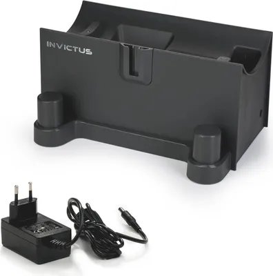 Produktbild von Genius Invictus X7 Aufbewahrungstation mit Ladefunktion, Akku Staubsauger Zubehör, platzsparende Halterung