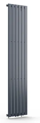 Obrázok produktu pre Blumfeldt kúpeľňový radiátor, dizajnový, plochý, vertikálny, teplovodný, 1420 W