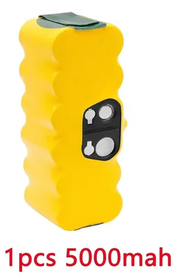 Obrázek produktu pro Baterie pro robotický vysavač – náhradní baterie – 14,4V, 6000mAh, Ni-MH – kompatibilní s modely řady 500–900 – dlouhá výdrž – světle šedá barva