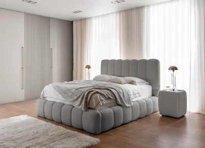 Obrázek produktu pro Manželská postel 200x200 ZOLY - šedá