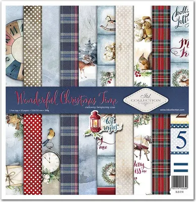 Image de Set de papiers 30x30 - Merveilleux Noël