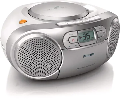 Productafbeelding van Philips AZ127/12 Radio-recorder, FM-radio, CD-speler, audio-ingang