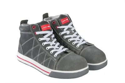 Produktbild von Wildleder-Stiefel, Grau-Rot, Sb Fo Sra, "39", Ce, Lahti