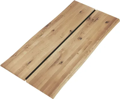 Produktbild von Tischplatte Danilova 160x4x90  Massivholz Wildeiche geölt