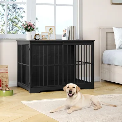 Obrázok produktu pre Klietka pre psov - Psyčia klietka - Pult pre psov - Klietka pre domáce zvieratá - Klietka pre zvieratá - Robustná kovová konštrukcia