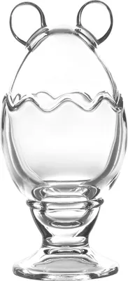 Produktbild von Clayre & Eef Glastopf Ø 8x17 cm Transparant Glas