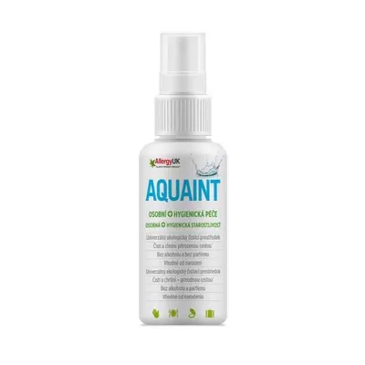 Zdjęcie produktu dla AQUAINT 100% organiczna woda czyszcząca 50 ml PL/SK