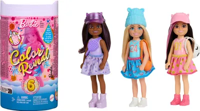 Image de Barbie Color Reveal - Poupée Barbie - 14 cm - Mini poupée