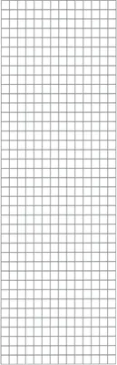 Produktbild von Drahtgitter-Seitenwand für Schulte Fachbodenregale mit Stecksystem | HxT 195x70cm | Glanzverzinkt