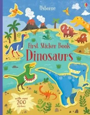 Immagine prodotto di First Sticker Book Dinosaurs