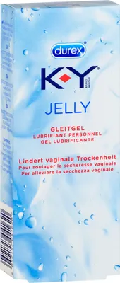 Obrázek produktu pro Lubrikační gel K-Y Jelly zmírňuje vaginální suchost, 50 ml gelu