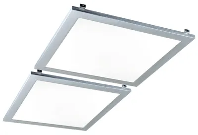 Produktbild von 2er Set LED Einbau Panel, 1100 Lumen, warmweiß, L 29,9 cm
