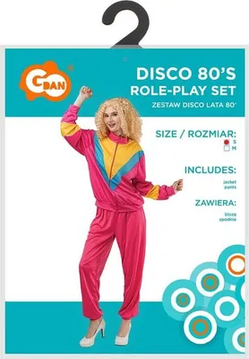 Zdjęcie produktu dla Strój dla kobiet Disco Lata 80 rozm. S