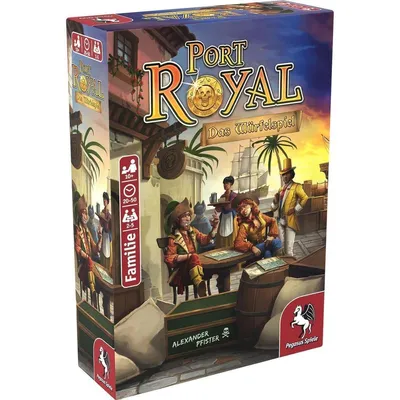 Obrázek produktu pro Port Royal - Hra s kostkami: pirátské dobrodružství se strategií