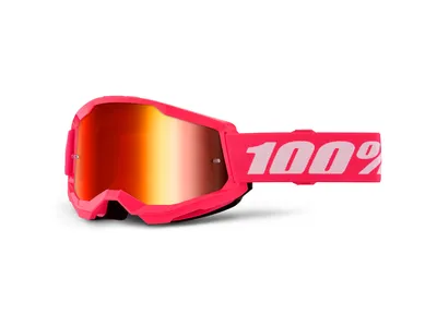 Produktbild von 100percent Strata 2 Brille Rosa Mirror Red Lens/CAT3 Rosa Mirror Red Lens/CAT3