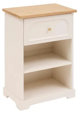 Produktbild von Nachttisch MOHEA, 45 x 30 x 67 cm, beige