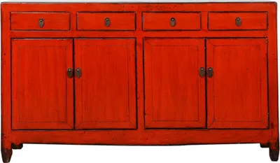 Produktbild von Fine Asianliving Chinesische Kommode chinesisches Sideboard chinesischer Schränke China Möbel Schrank Orientalischer Asiatischer 152x88x40