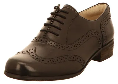 Produktbild von Clarks Damen Hamble Oak Derby, Schwarzes Leder, 37 EU