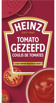Produktbild von Heinz Tomaten passiert 500g – Fruchtige Tomatensauce ohne Zusatzstoffe