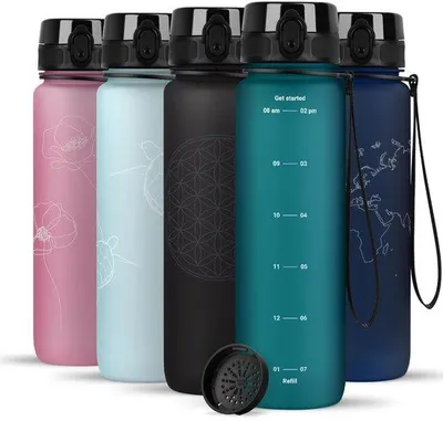 Productafbeelding van UberBottle Drinkfles met Motivatieschaal