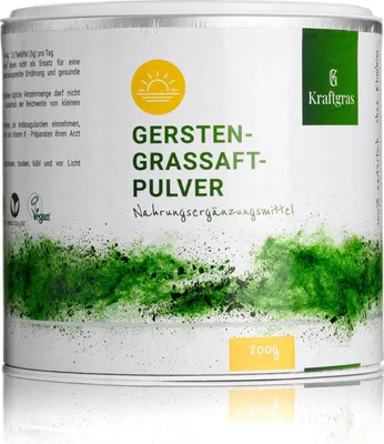 Produktbild von Gerstengrassaftpulver 200g von Kraftgras