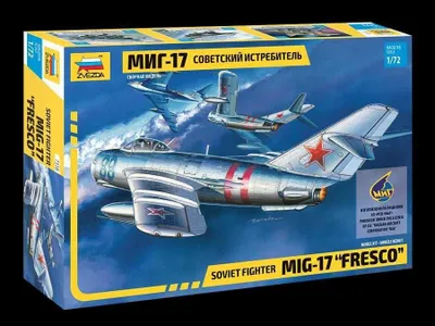 Produktbild von Modellbausatz Flugzeug 7318 – MIG-17 „Fresco” (1:72)