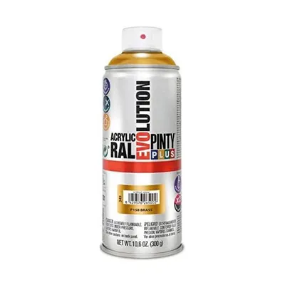 Image de Peinture aérosol Pintyplus Evolution P158 400 ml laiton