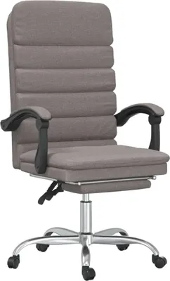 Obrázek produktu pro kancelářská židle vidaXL s masážní funkcí Taupe Fabric
