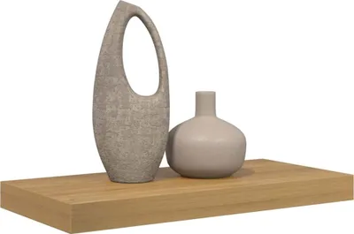 Zdjęcie produktu dla vidaXL Półka ścienna do montażu na ścianie, brązowa, 50 x 23 x 4 cm, materiał drewnopochodny