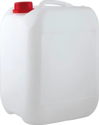 Produktbild von Euro Kanister leer mit Schraubverschluss, Behälter aus Kunststoff natur 20 Liter