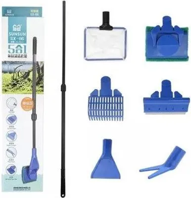 Produktbild von SunSun 5in1 Reinigungsset SX-06 für Aquarien