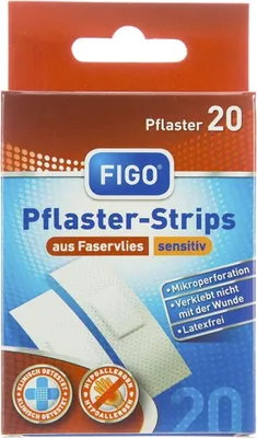 Image de Figo Pansement adhésif sensitif non tissé 20 pces