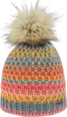 Image de Bonnet en tricot pour femme Eisglut Yunal, rose, taille unique