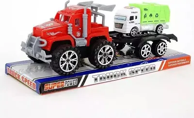 Obrázok produktu pre Auto z lawetą i drugim autem wymiary 36x14x13cm