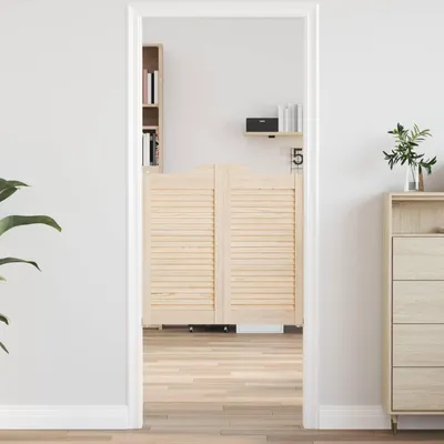 Produktbild von Möbel Schwingtüren Natur 80 x 40 cm Massives KiefernholzHaustüren - Haustüren c8065