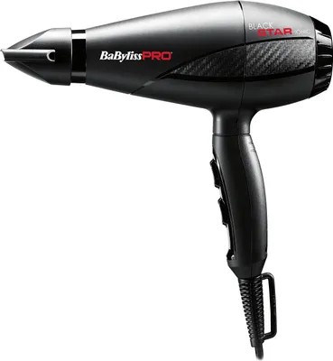 Produktbild von Babyliss PRO Black Star Ionic Hair Dryer 2200W 440g