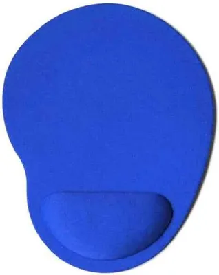 Image de Tapis de souris antidérapant - Repose-poignets - Tapis de souris - Bleu rond