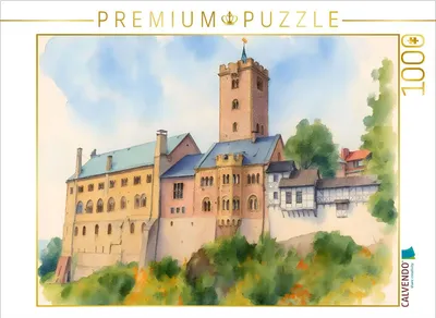 Produktbild von CALVENDO Puzzle Wartburg | 1000 Teile Lege-Größe 64x48cm Foto-Puzzle für glückliche Stunden
