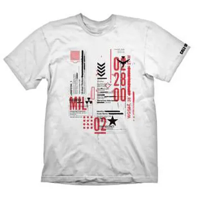 Produktbild von Call of Duty Cold War T-Shirt Defcon-1 (weiß) XXL